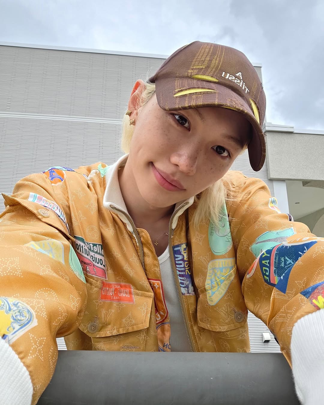 Recent activity shot of Felix (Stray Kids)