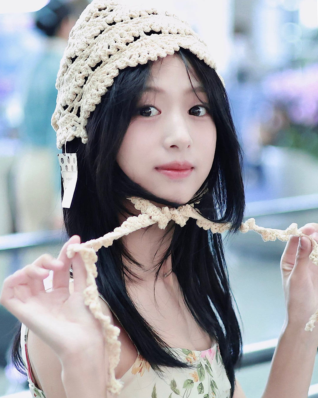 A moment captured by Ahyeon (BABYMONSTER)'s fan