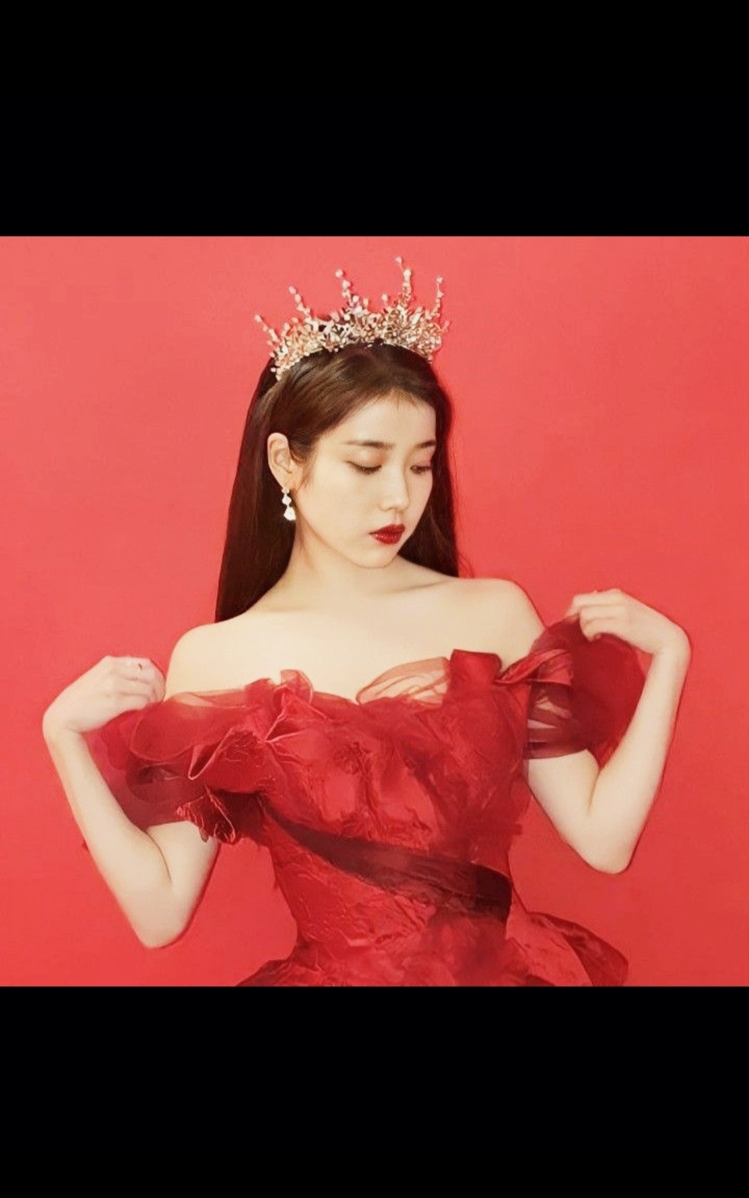 아이유의 비하인드 컷