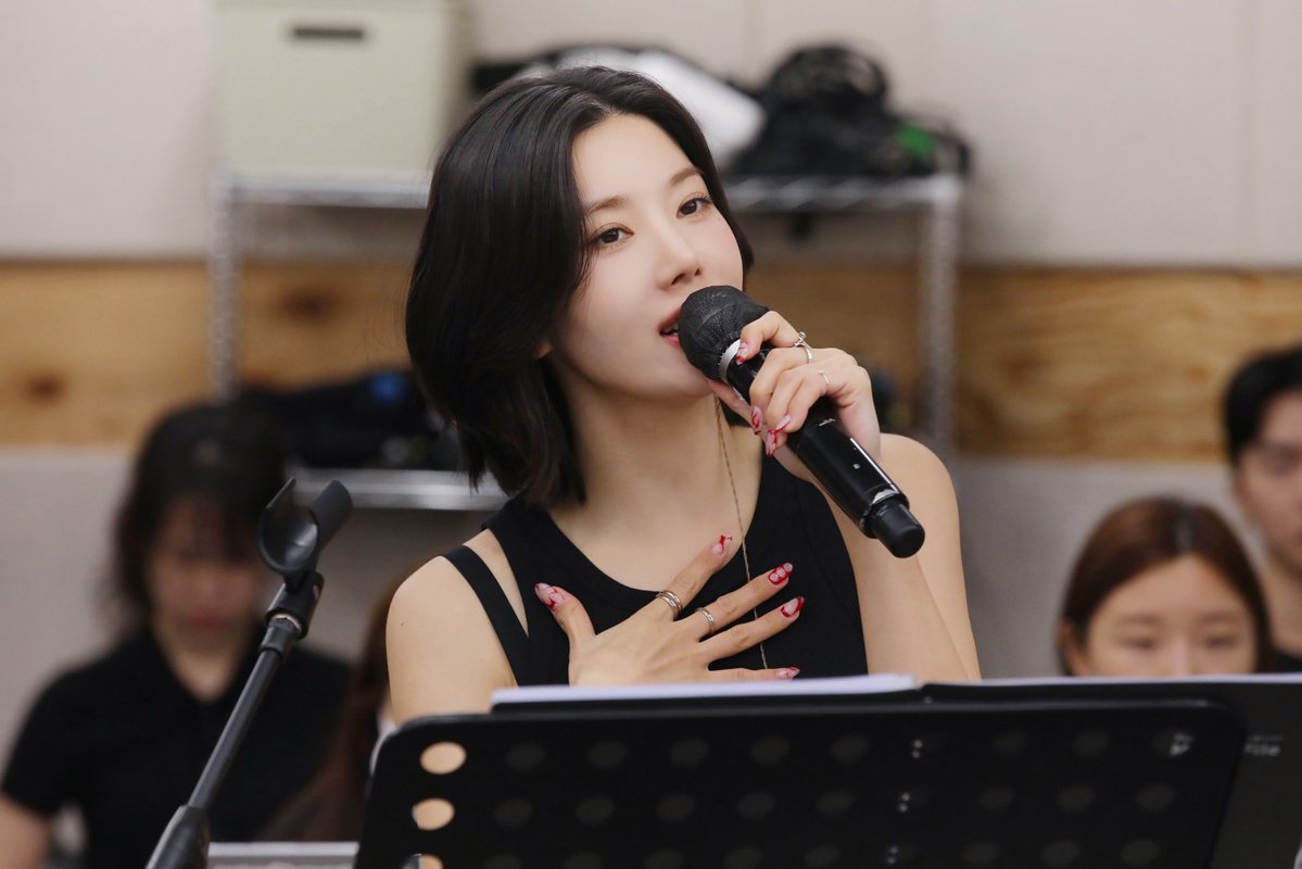 A moment captured by Kwon Eunbi's fan
