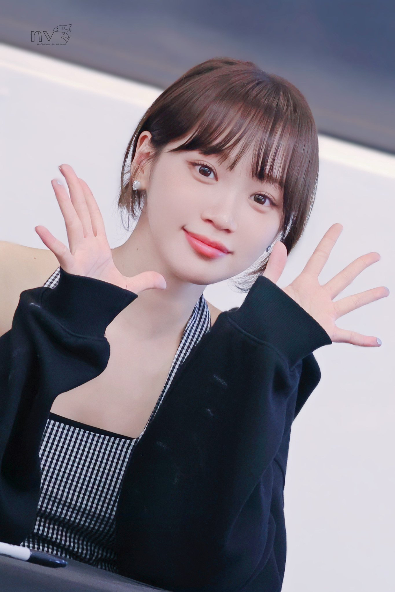 Behind-the-scenes cut of Kim Chaewon (LE SSERAFIM)