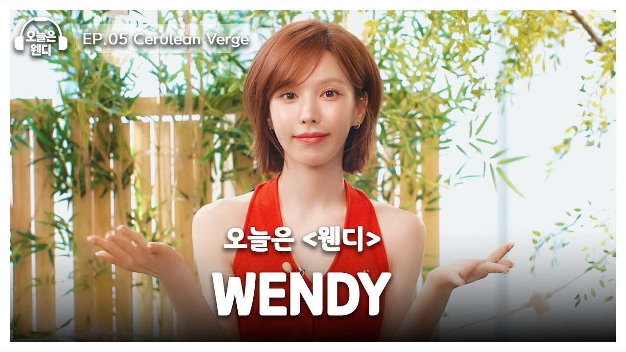 Behind-the-scenes cut of Wendy (Red Velvet)