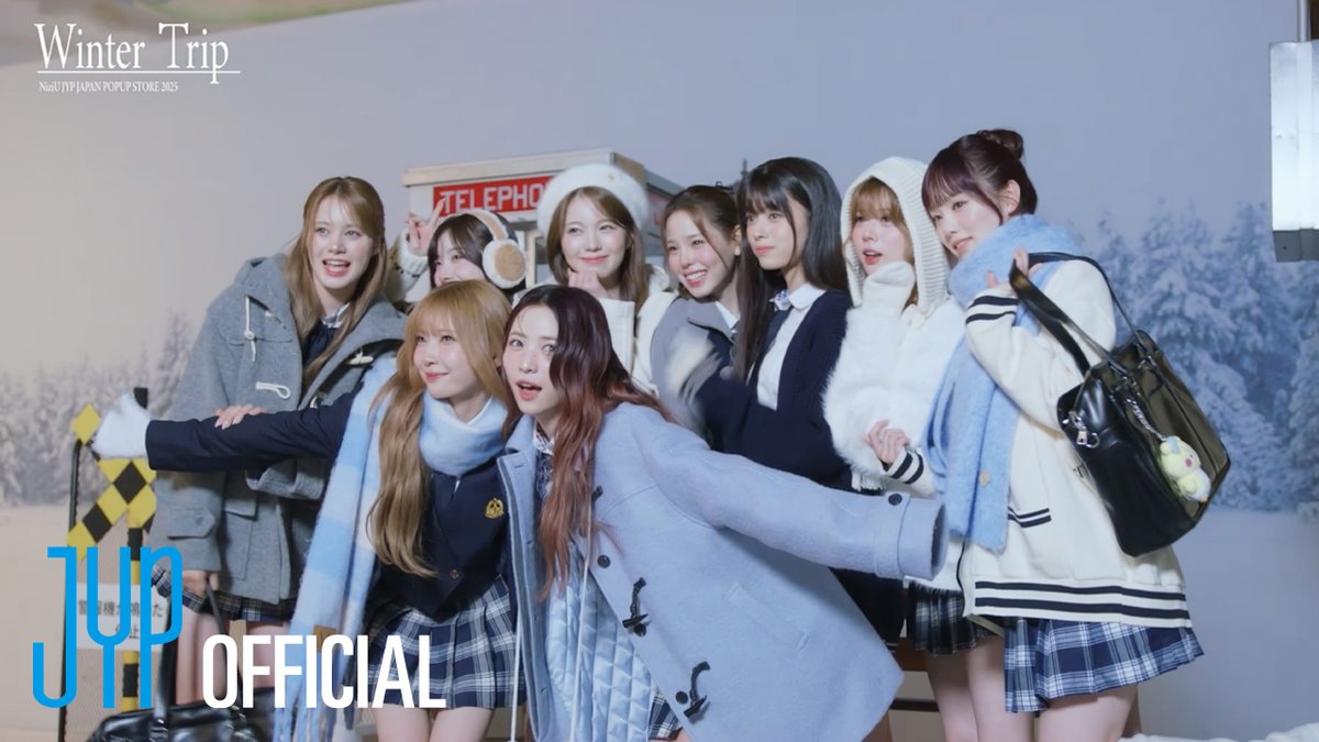 NiziU의 비하인드 컷