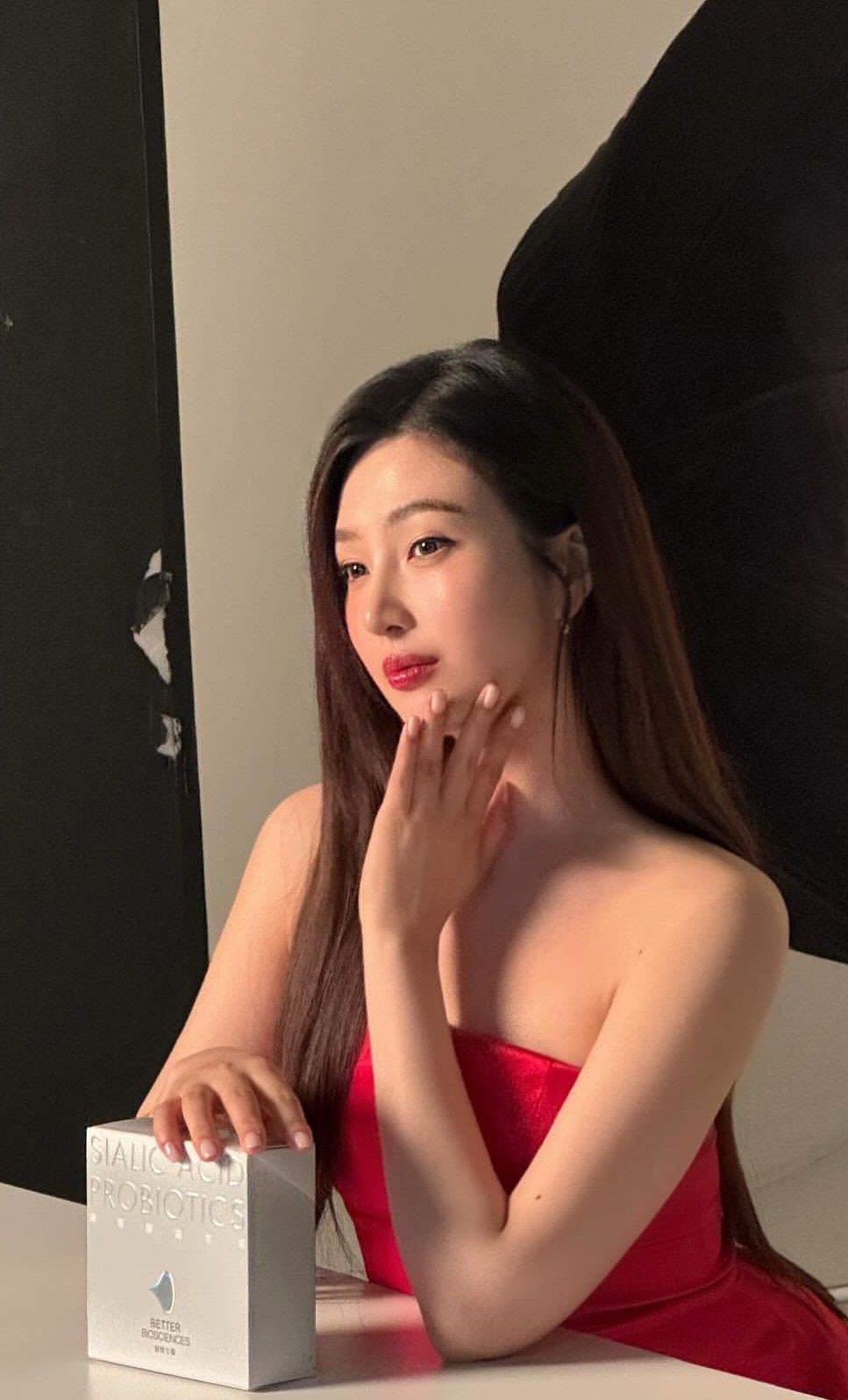 A moment captured by Joy (Red Velvet)'s fan