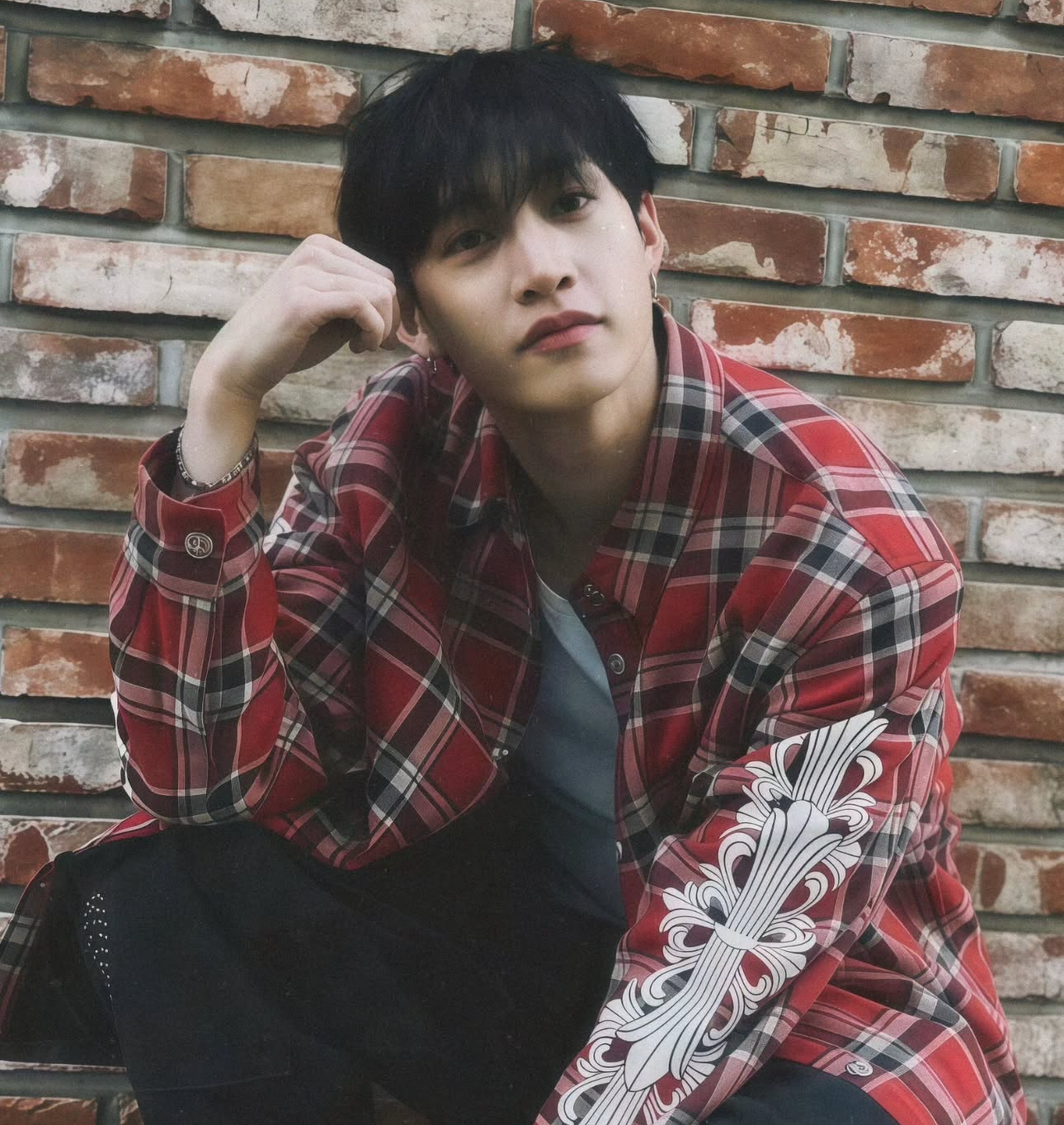 Recent activity shot of Bang Chan (Stray Kids)