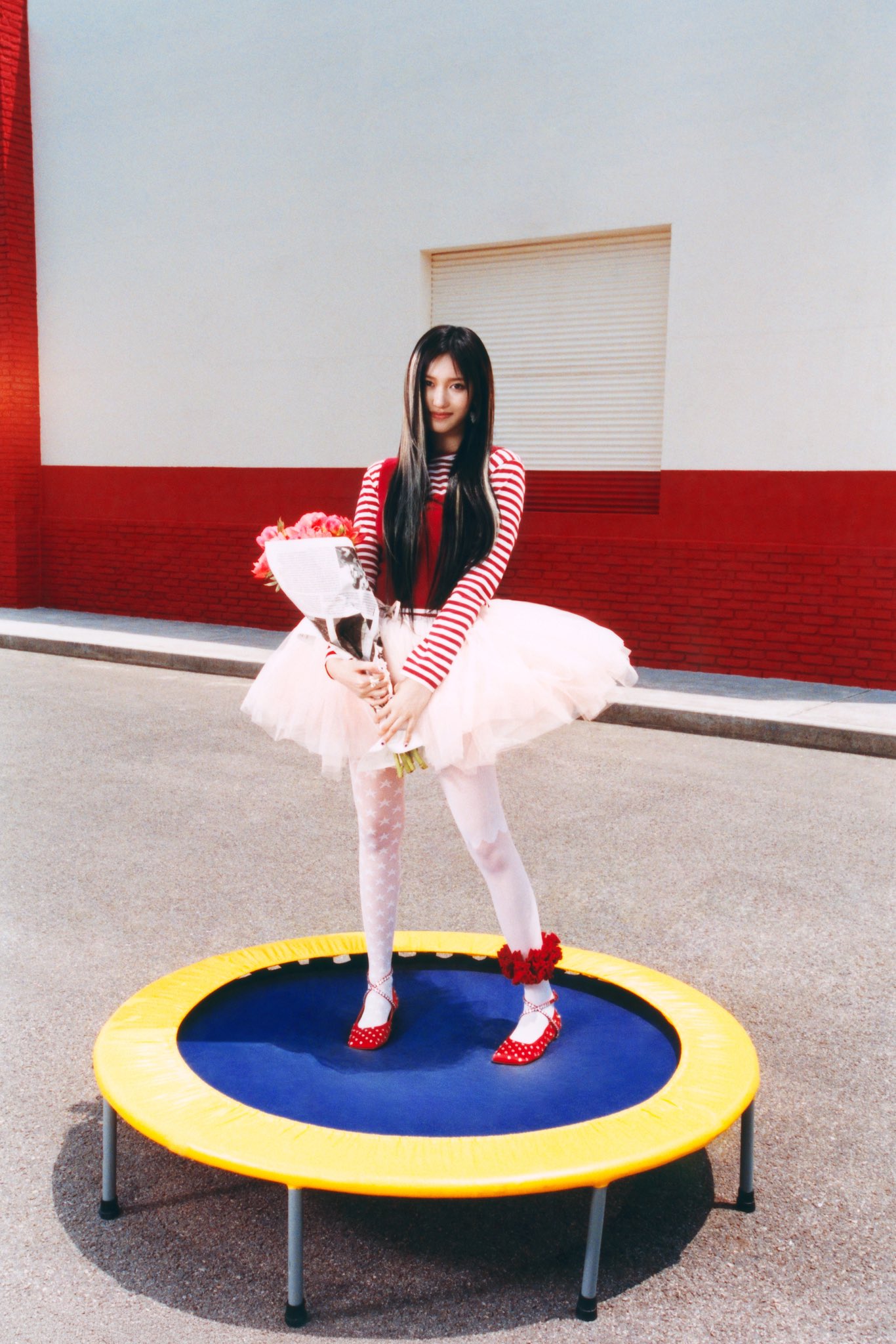 A moment captured by Leeseo (IVE)'s fan