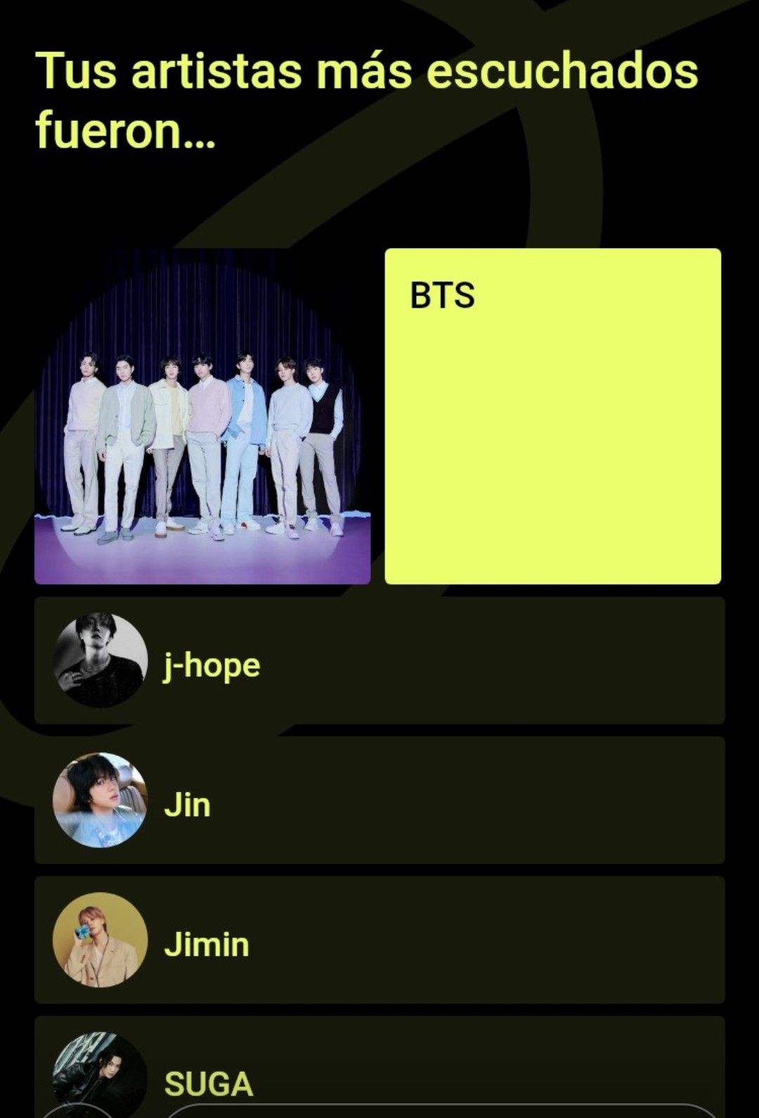 A moment captured by BTS's fan