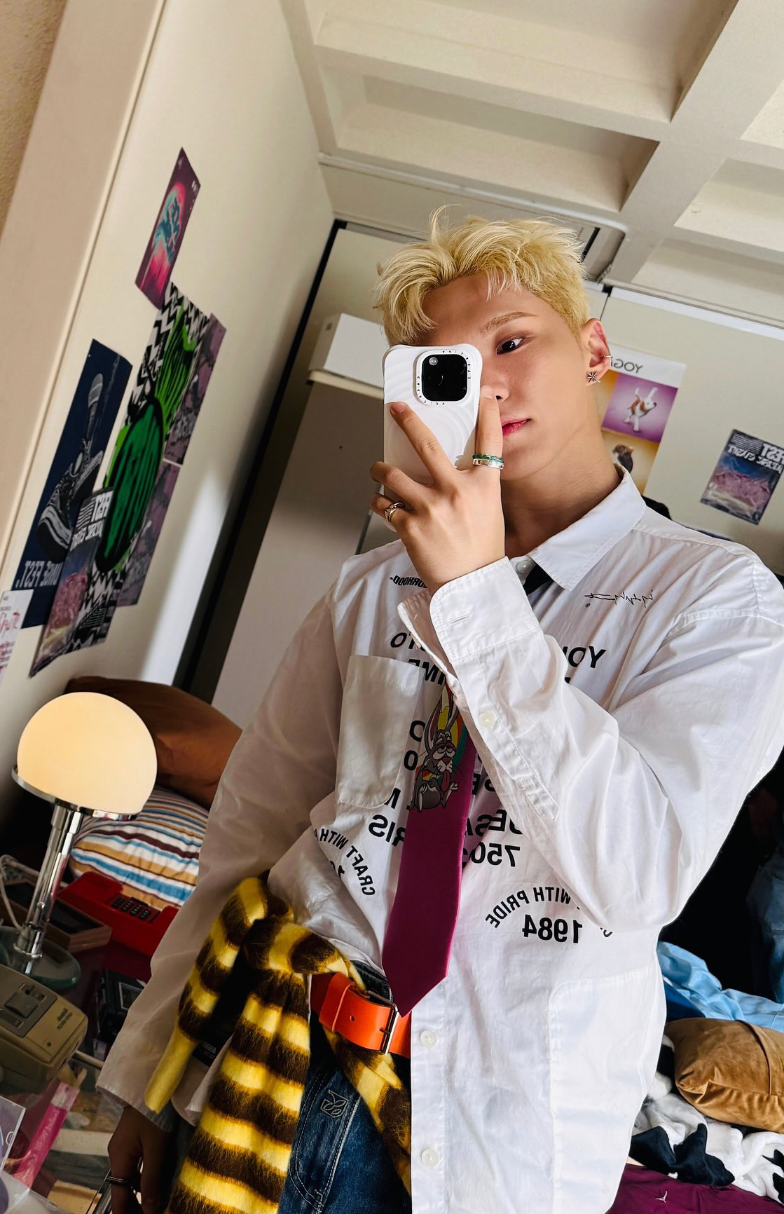 Recent activity shot of Hoshi (SEVENTEEN)