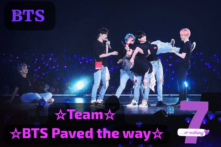 A moment captured by BTS's fan
