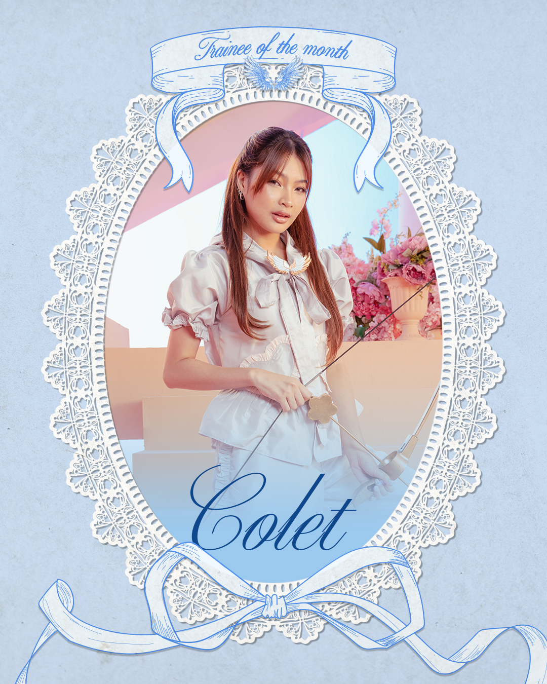 Recent activity shot of Colet (BINI)