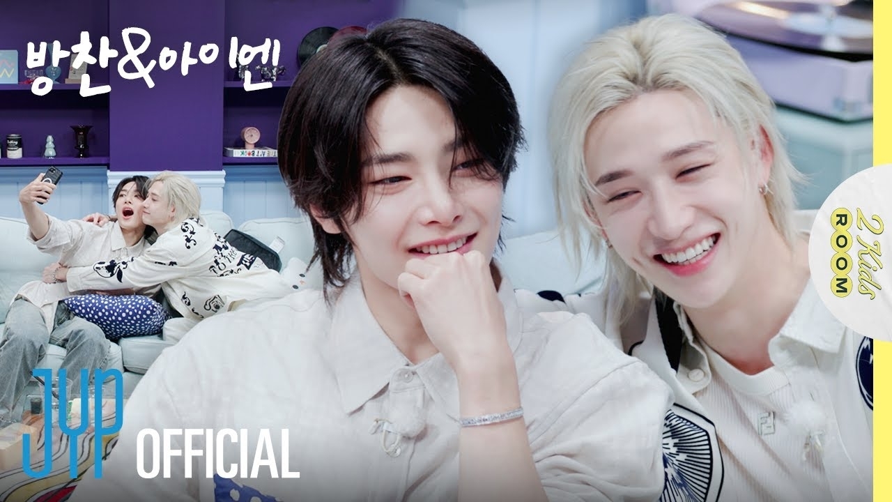 A moment captured by Stray Kids's fan