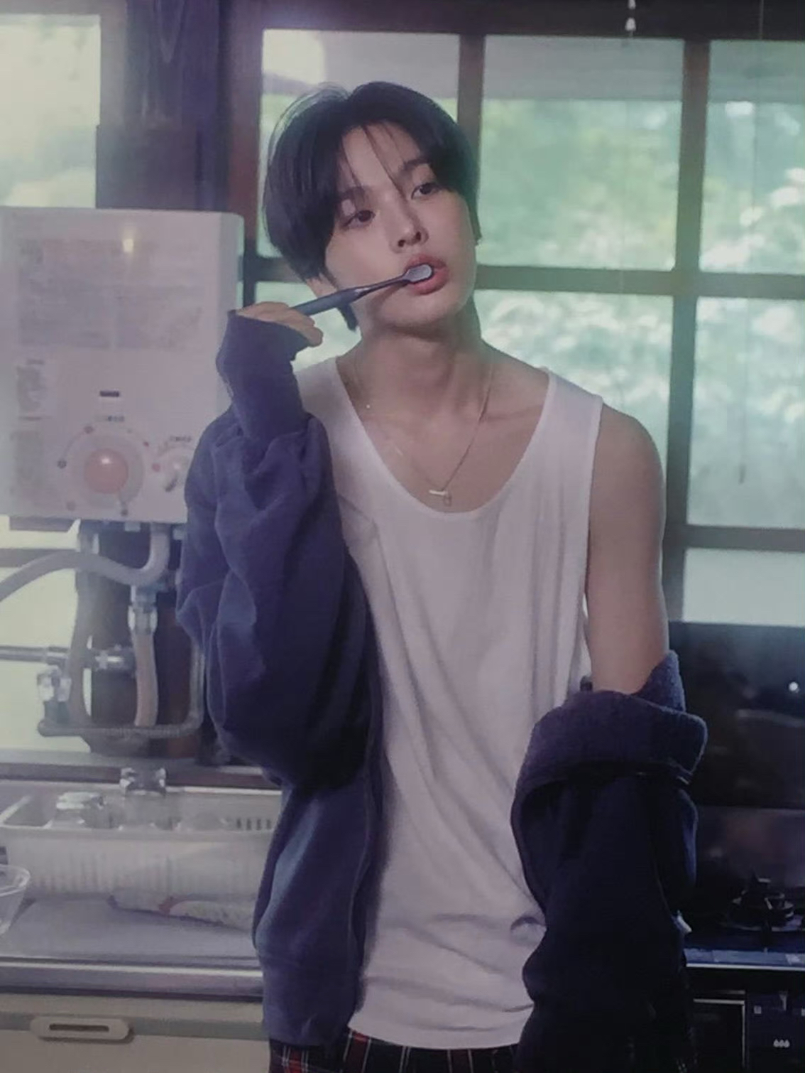 Recent activity shot of Riku (NCT WISH)