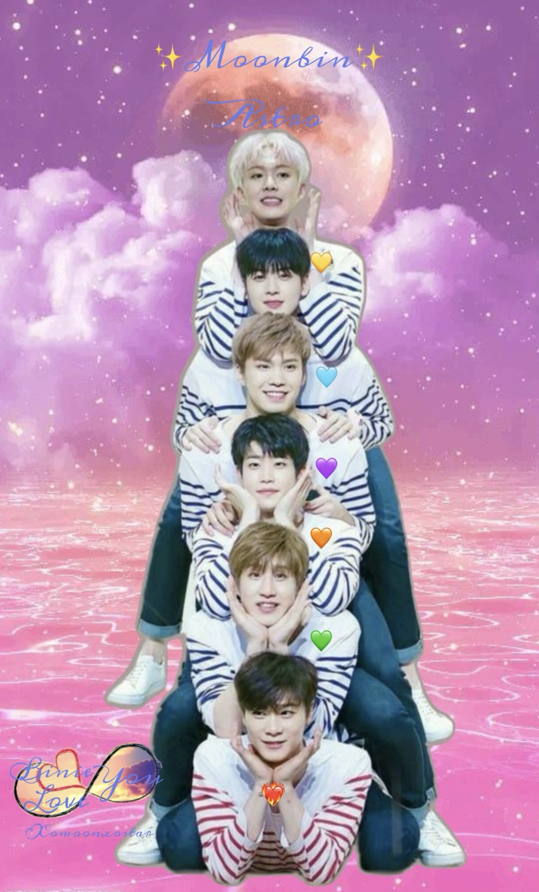 Recent activity shot of Moonbin (ASTRO)