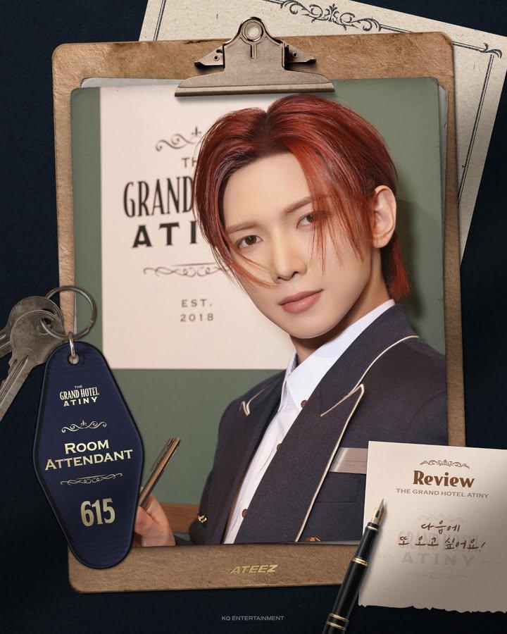 Momen yang diabadikan oleh penggemar Yeosang (ATEEZ)