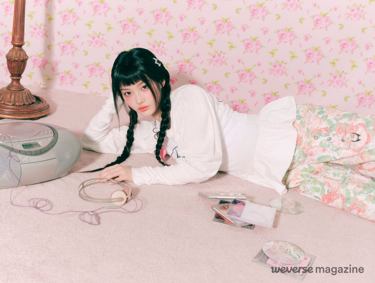 A moment captured by Iroha (ILLIT)'s fan