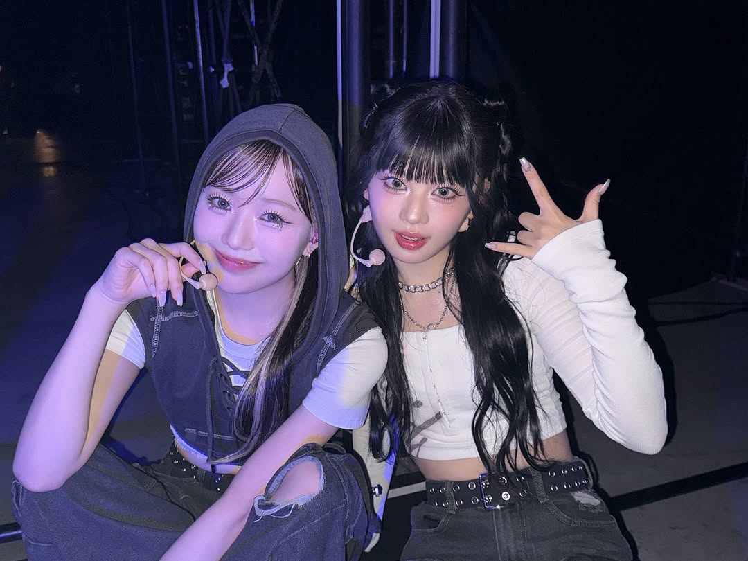 Behind-the-scenes cut of Shimizu Keiko (ME:I)