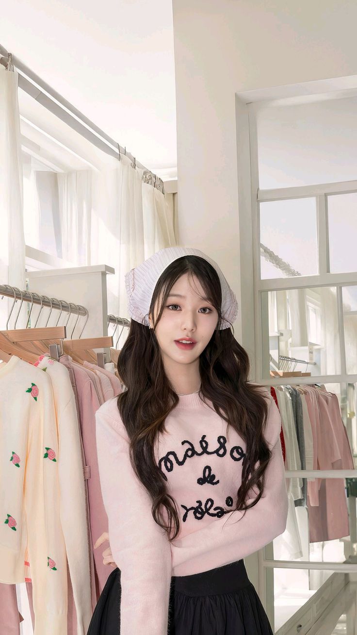 A moment captured by Jang Wonyoung (IVE)'s fan