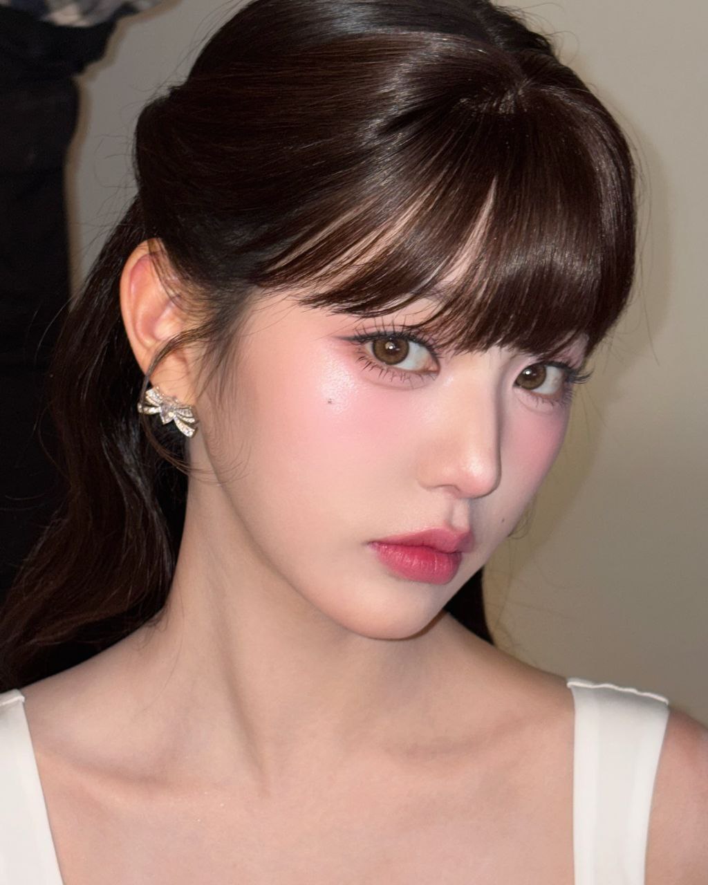 A moment captured by Jang Wonyoung (IVE)'s fan