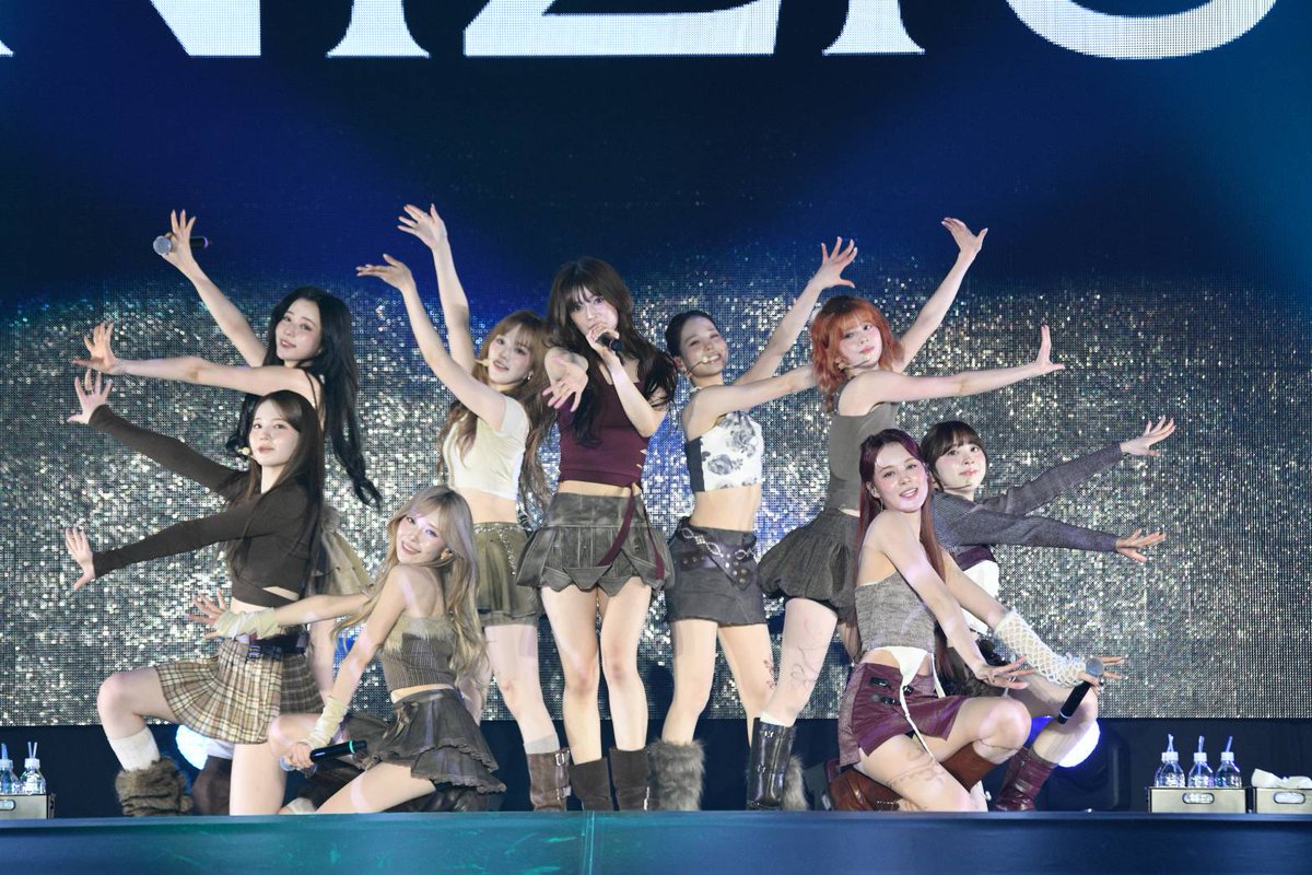 Recent activity shot of NiziU