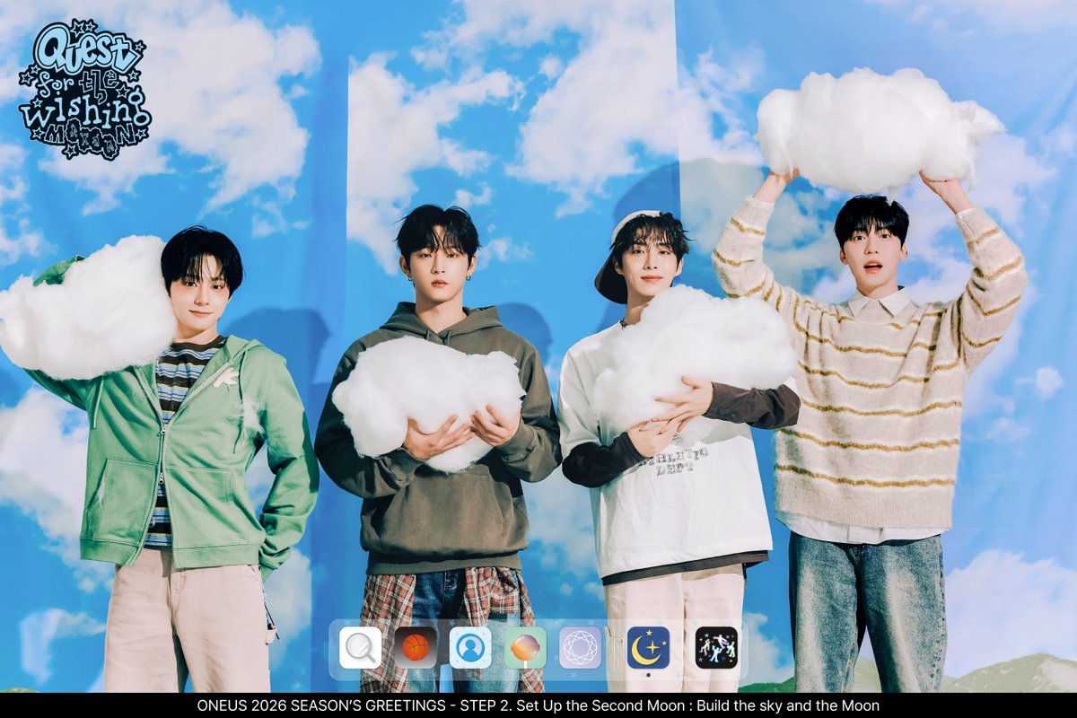 A moment captured by ONEUS's fan