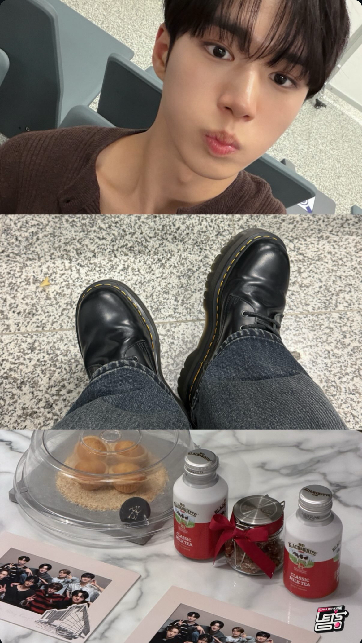 A moment captured by Kim Junseo (ALPHA DRIVE ONE)'s fan