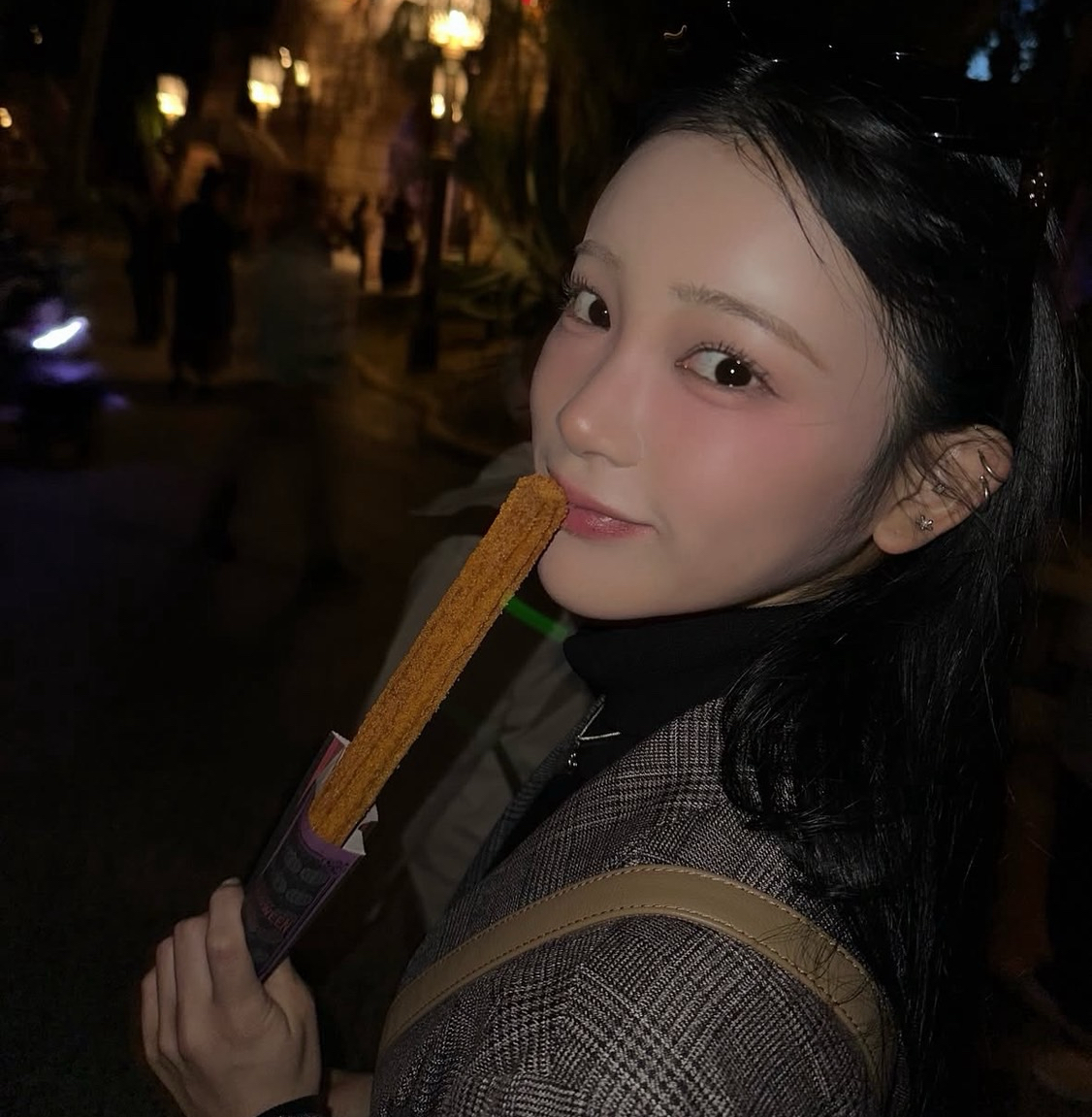 A moment captured by Sakurai Miu (ME:I)'s fan