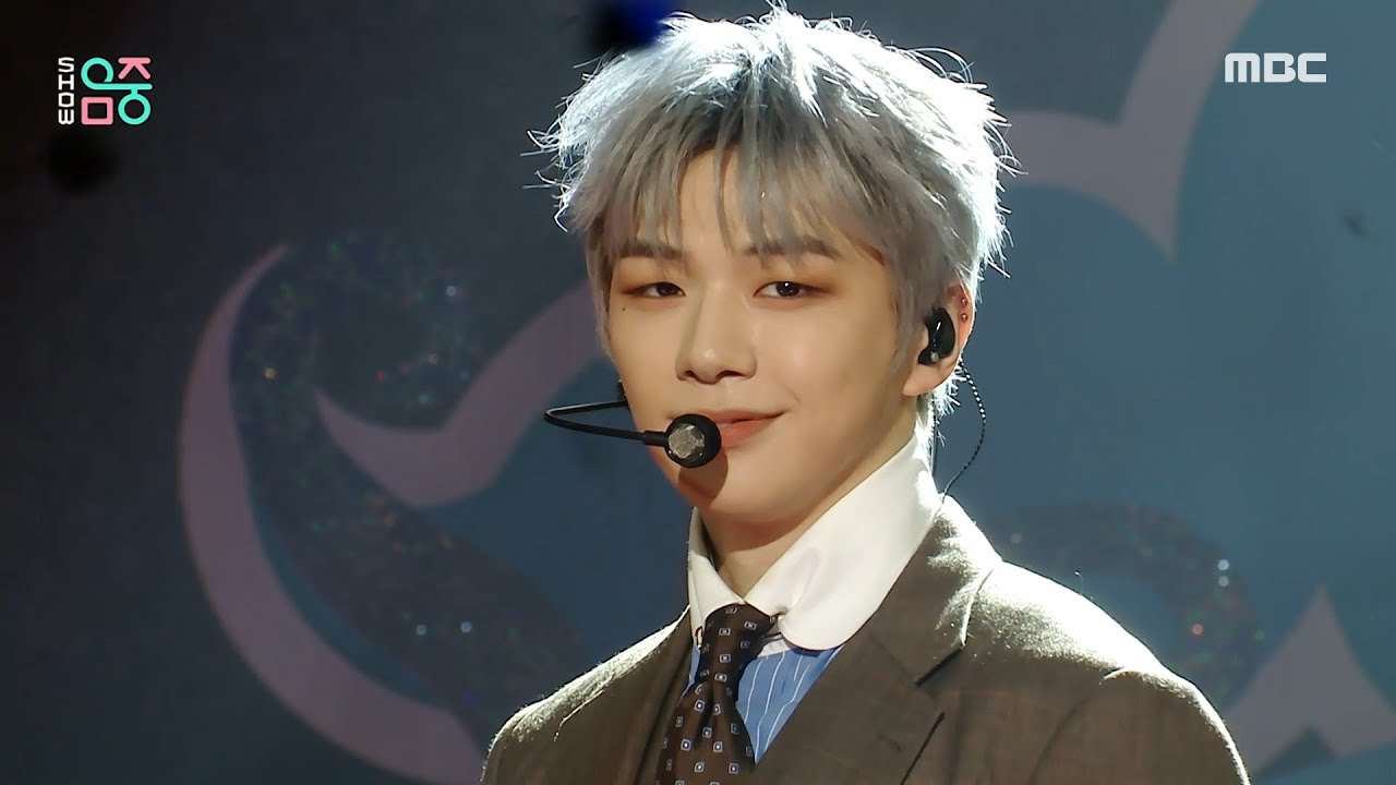 A moment captured by Kang Daniel's fan