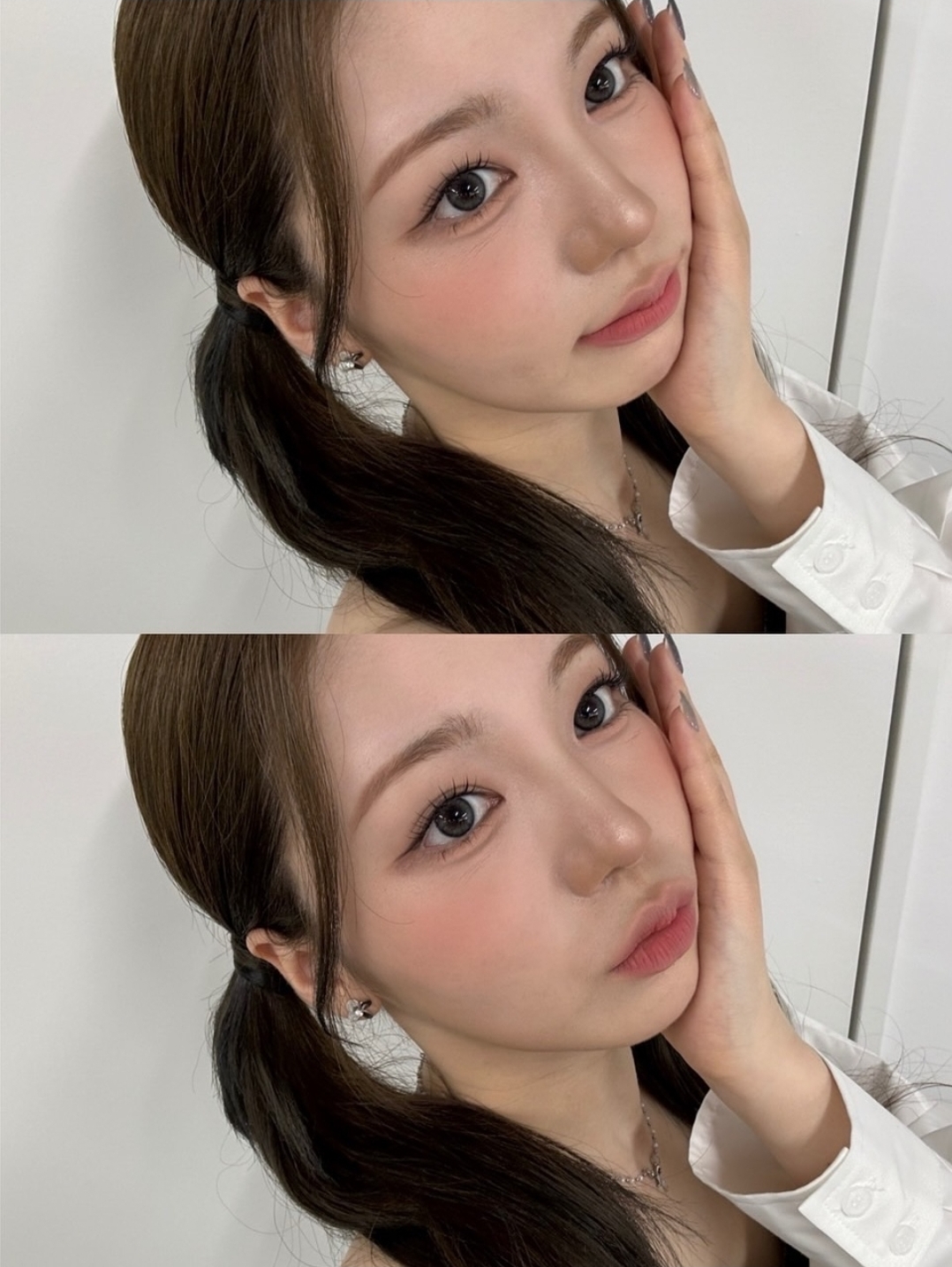 Behind-the-scenes cut of Ayaka (NiziU)