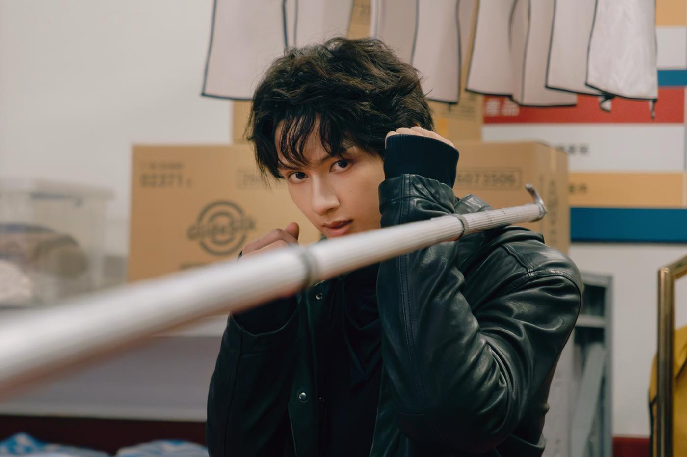 A moment captured by Jun (SEVENTEEN)'s fan