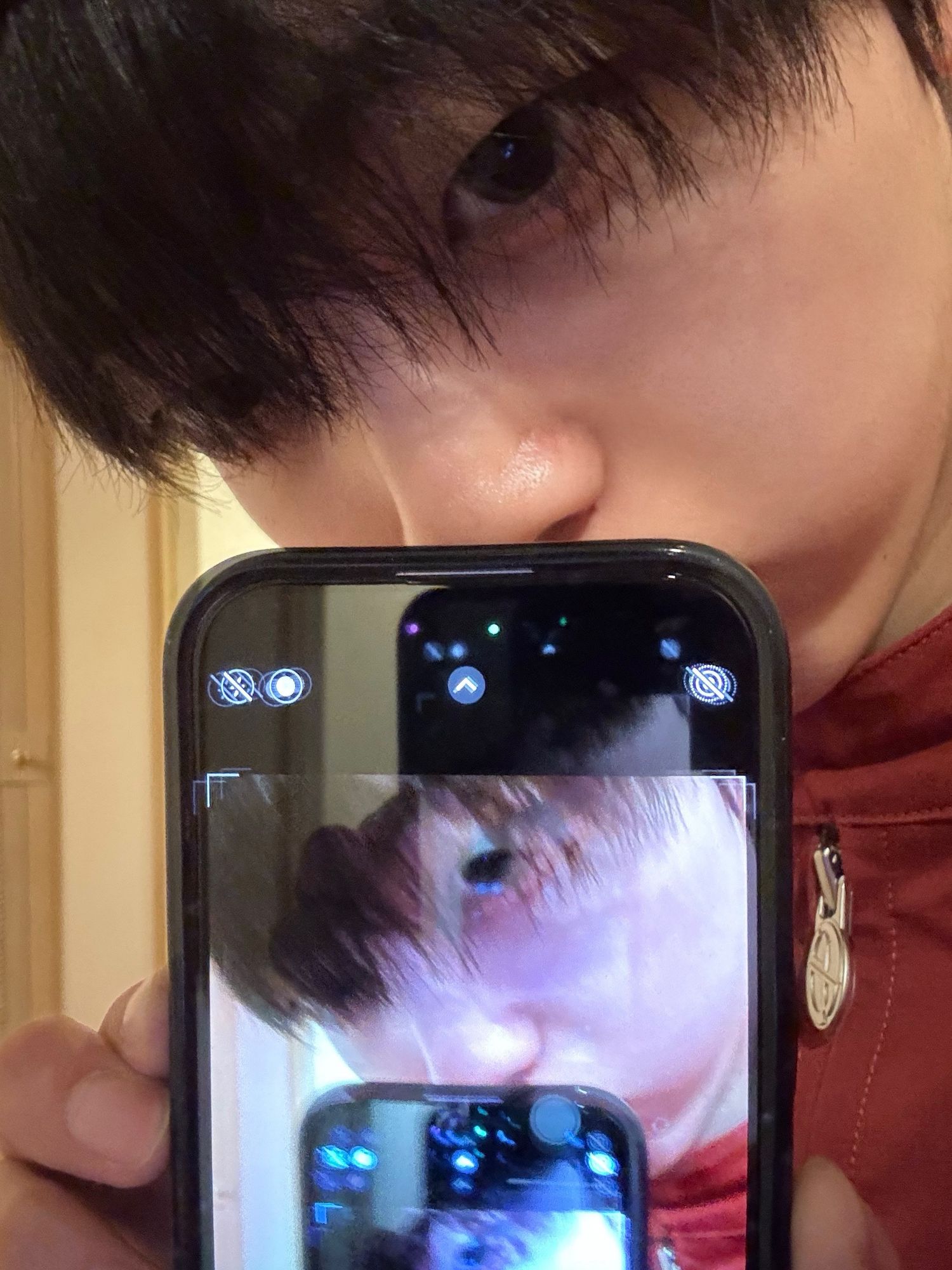 A moment captured by Hyeongjun (CRAVITY)'s fan