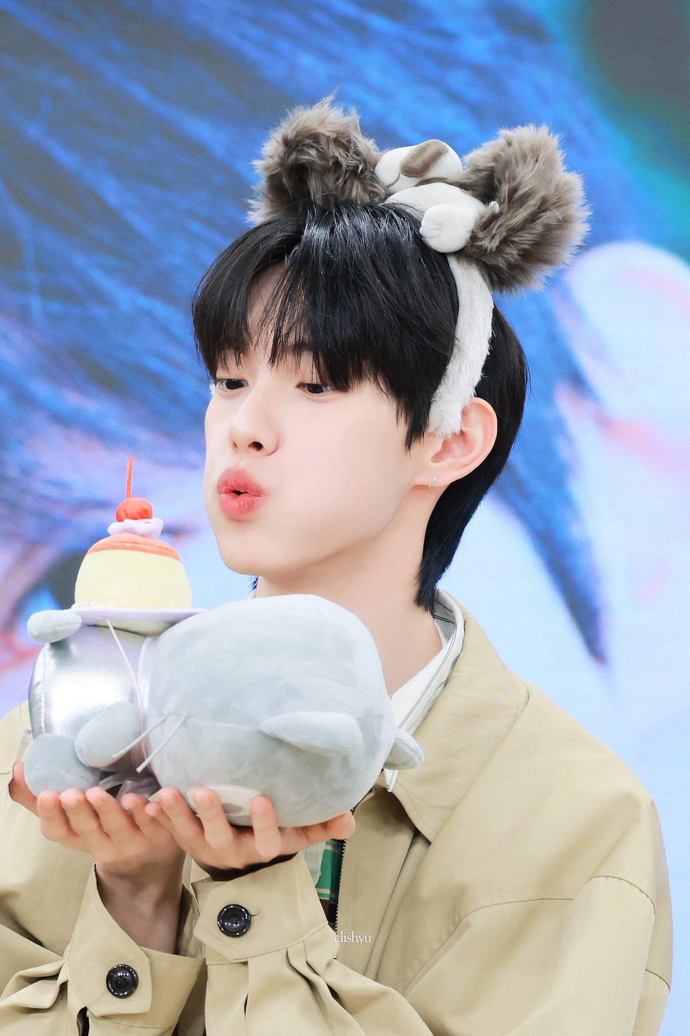 A moment captured by Chuei Liyu's fan