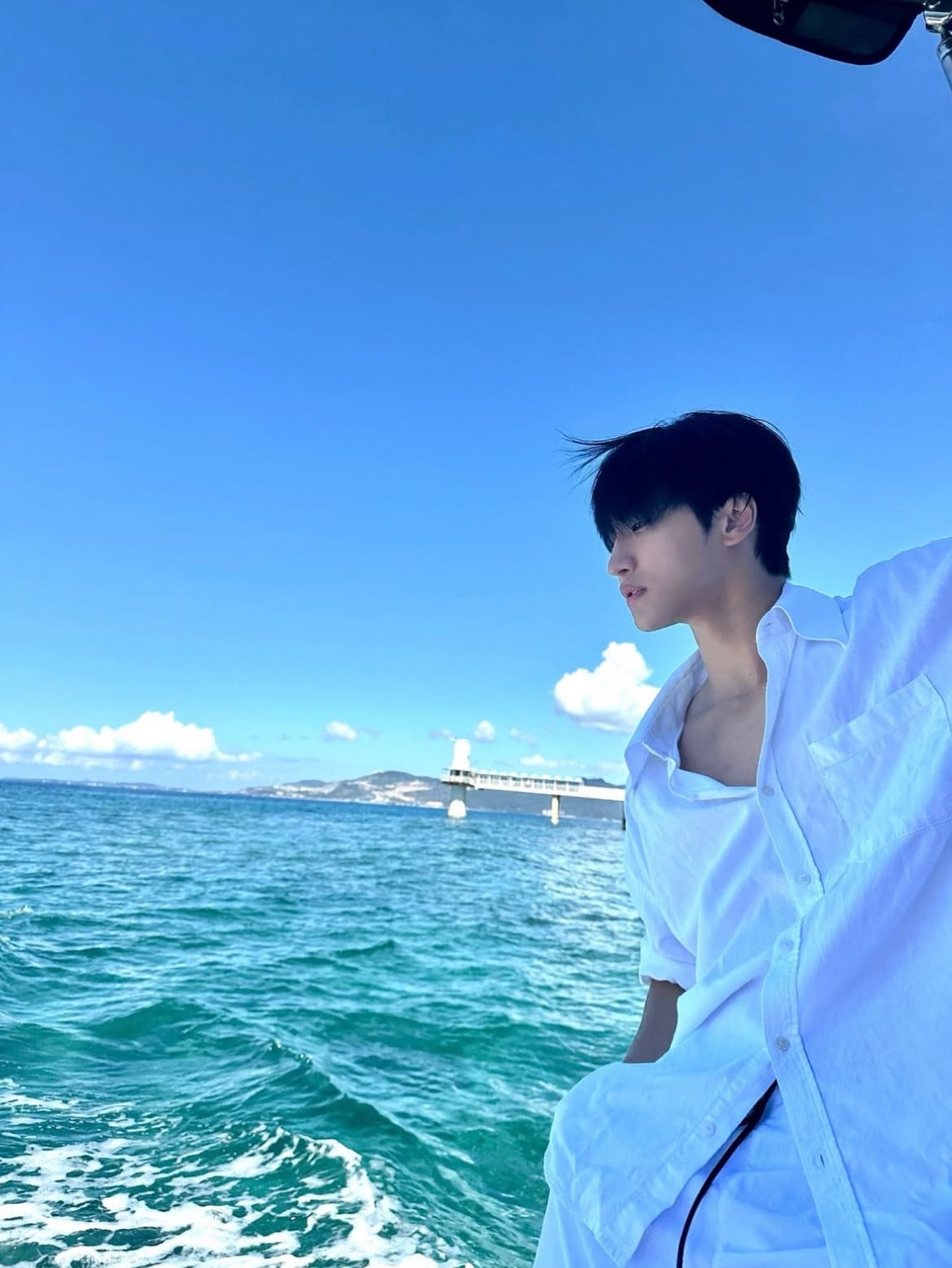 Behind-the-scenes cut of Seonghwa (ATEEZ)