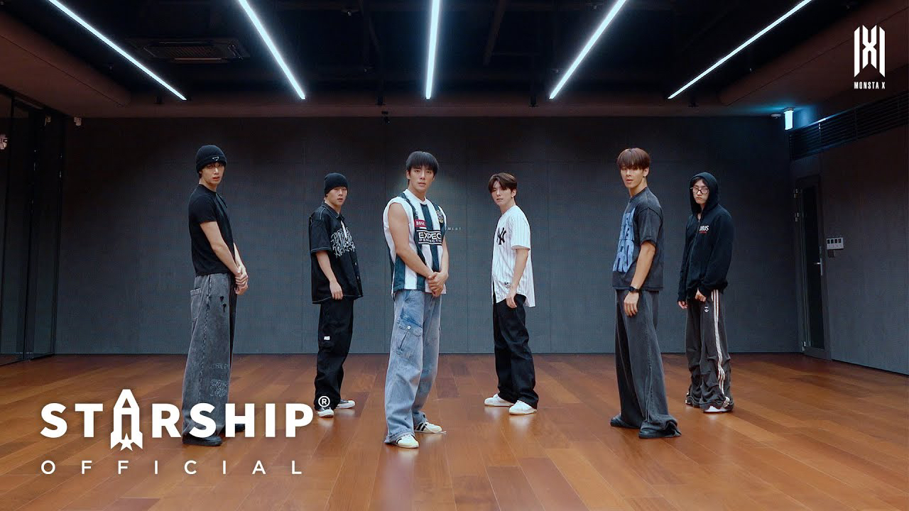 Recent activity shot of MONSTA X