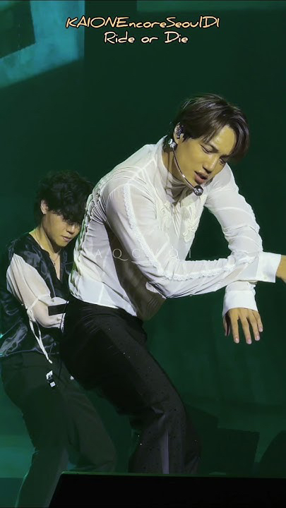 Kai (EXO)的幕後花絮
