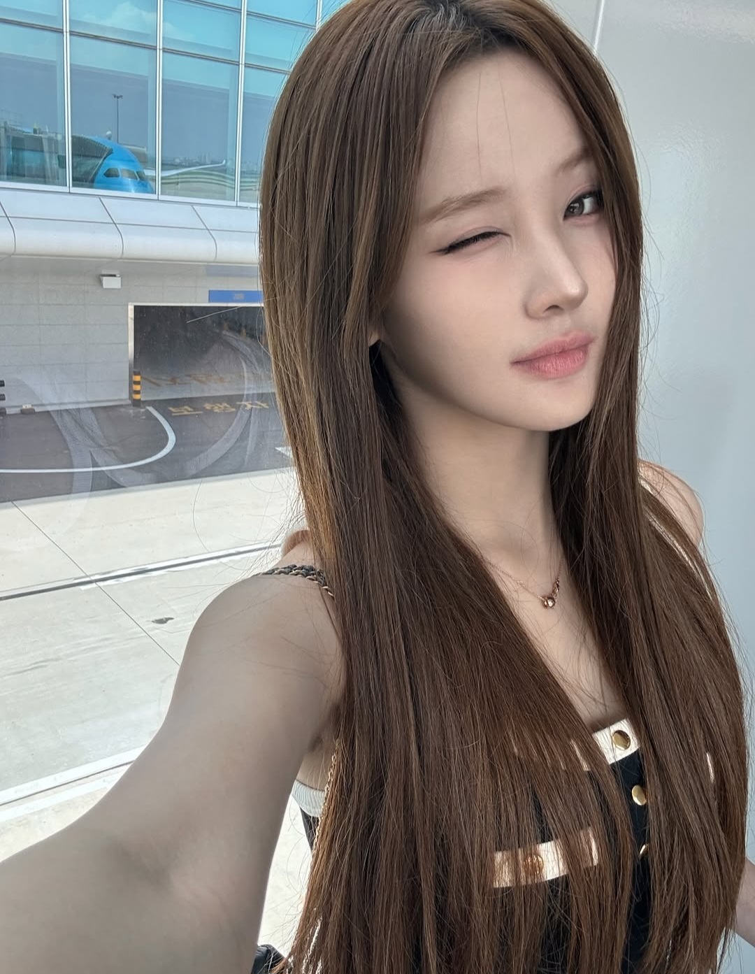 A moment captured by Belle (KISS OF LIFE)'s fan