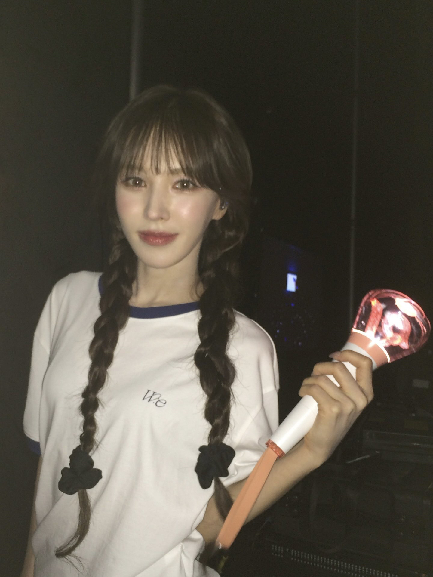 A moment captured by Red Velvet's fan