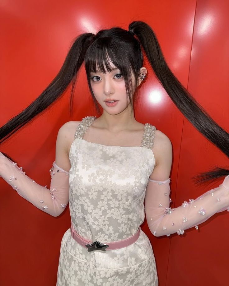 Behind-the-scenes cut of Minju (ILLIT)