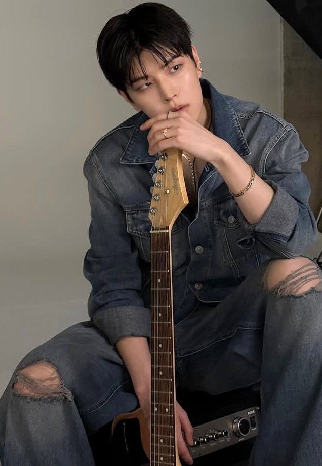 Recent activity shot of Seungmin (Stray Kids)