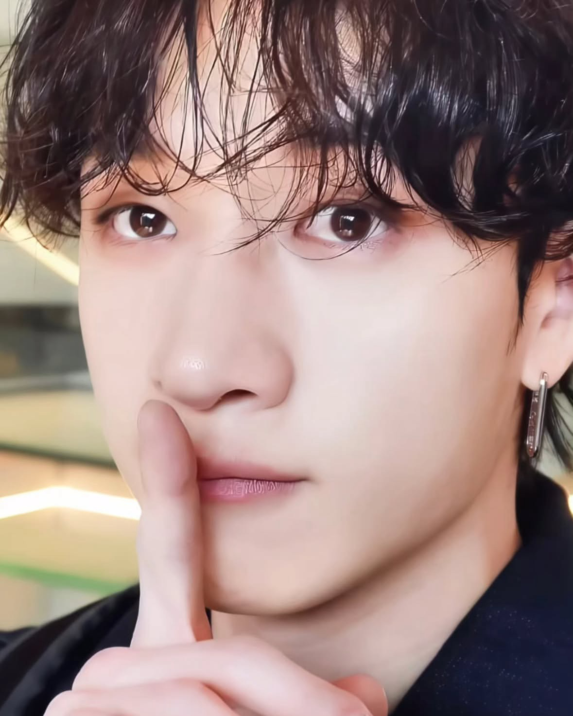 Recent activity shot of Bang Chan (Stray Kids)