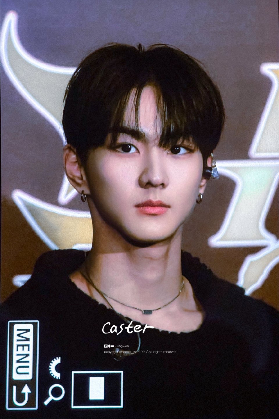 A moment captured by Jungwon (ENHYPEN)'s fan