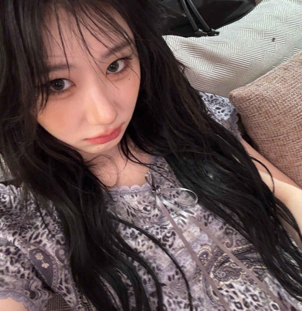Behind-the-scenes cut of Chaeryeong (ITZY)