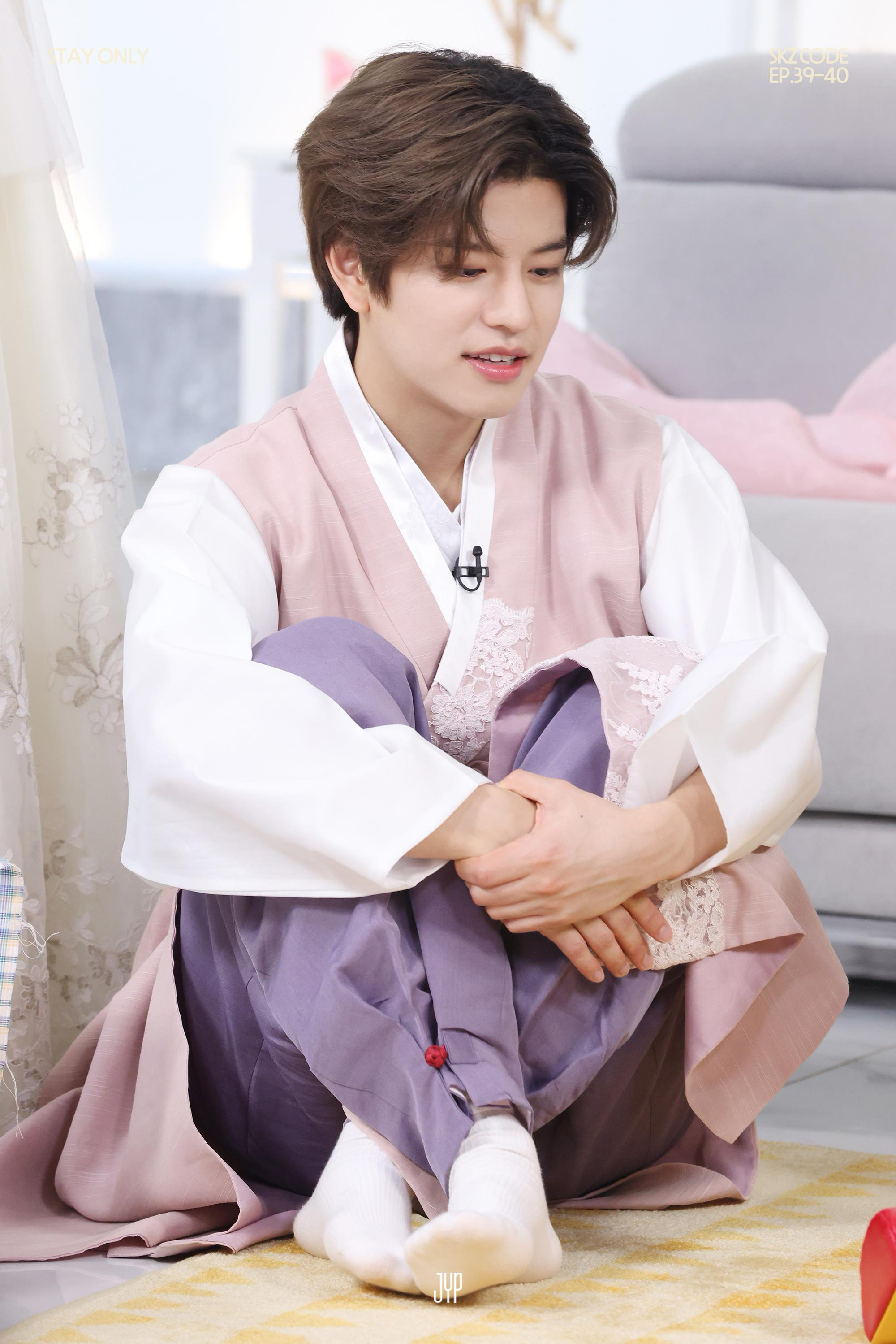 Behind-the-scenes cut of Seungmin (Stray Kids)