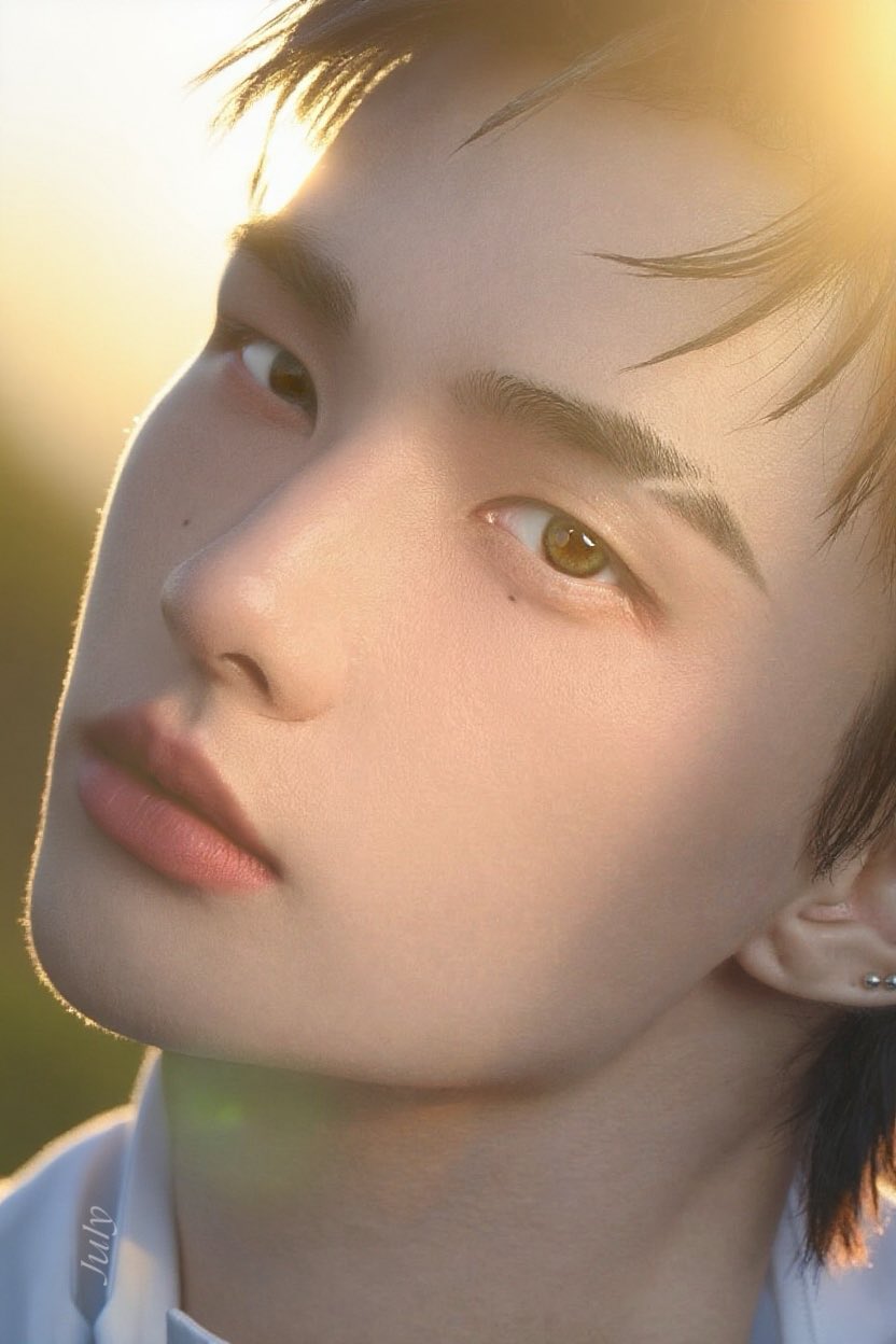 A moment captured by Hyunjin (Stray Kids)'s fan