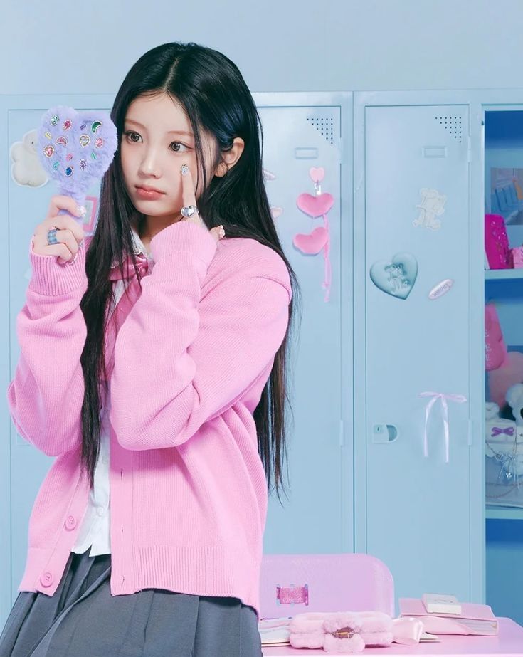 Recent activity shot of Wonhee (ILLIT)