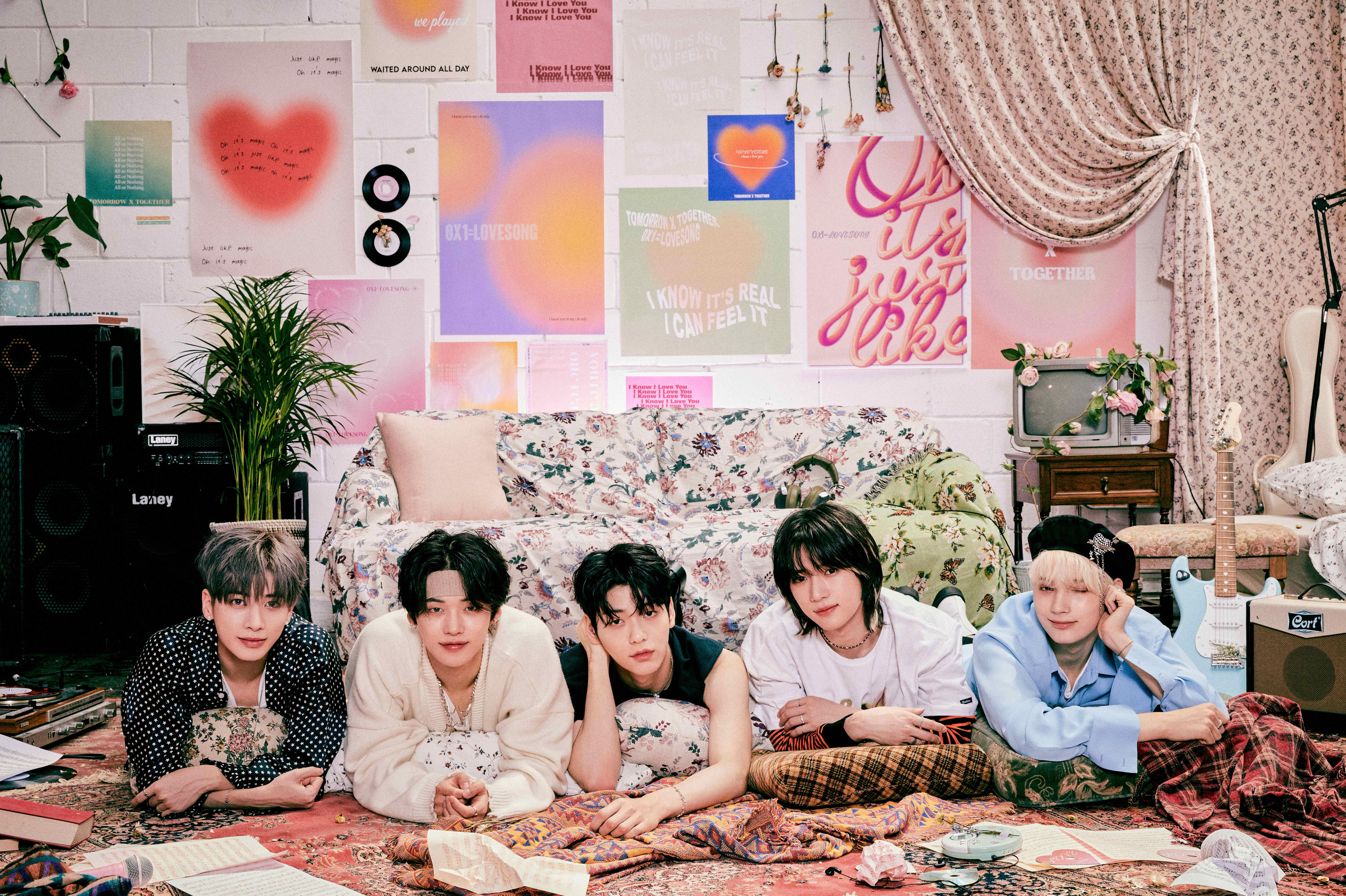 투모로우바이투게더 팬이 찍은 순간