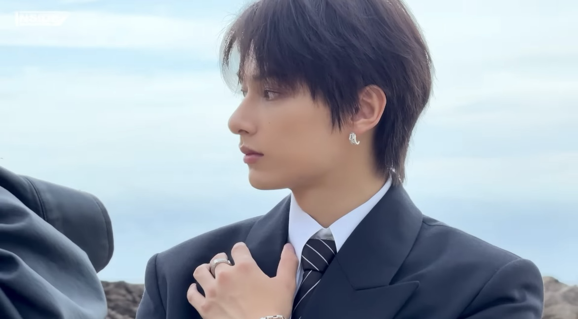 A moment captured by Jun (SEVENTEEN)'s fan