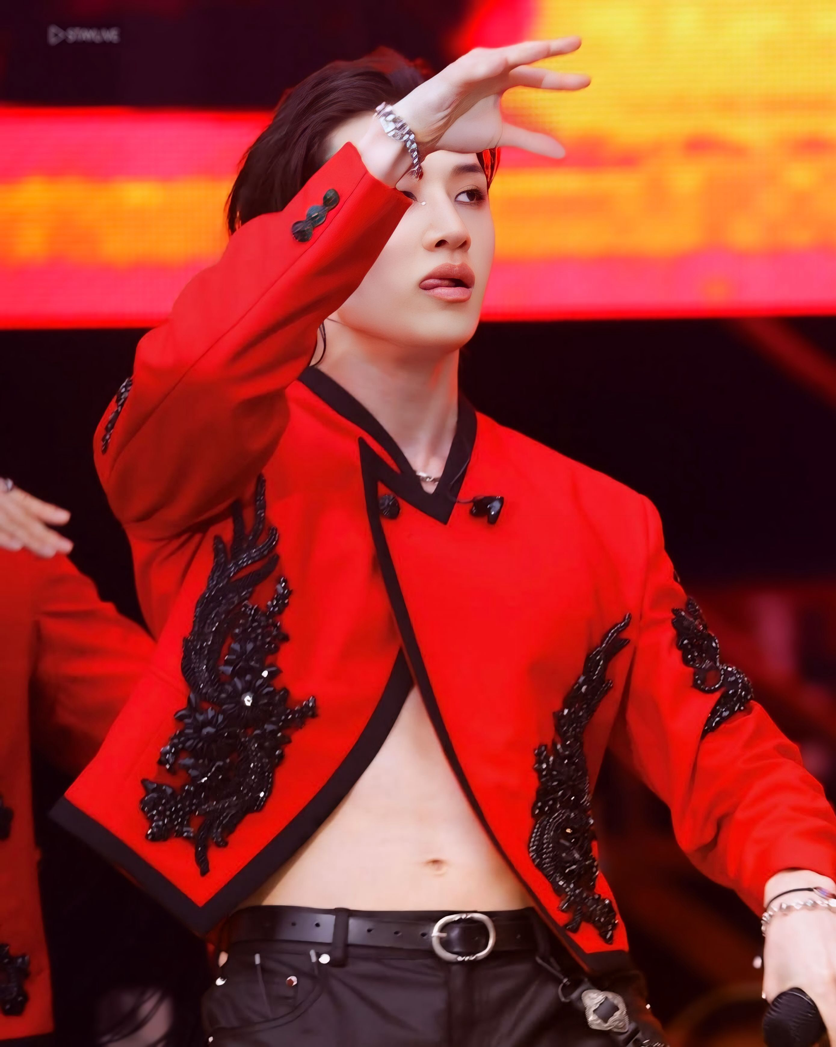 Behind-the-scenes cut of Bang Chan (Stray Kids)