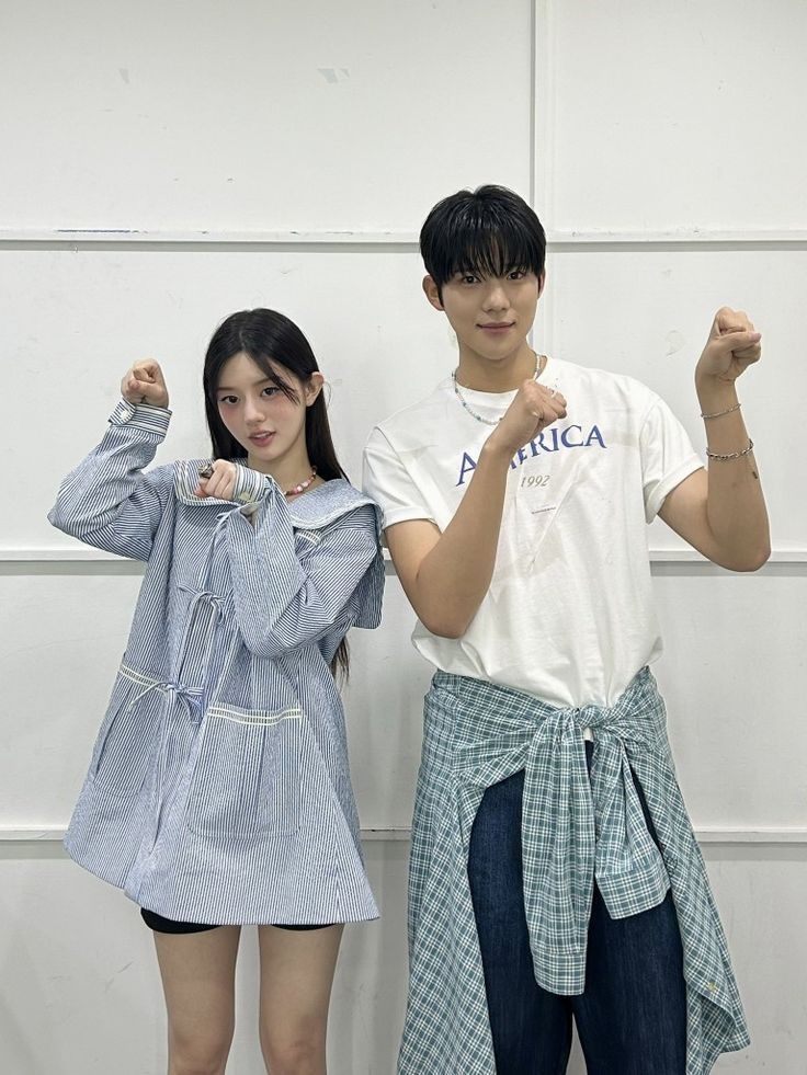 Recent activity shot of Minju (ILLIT)