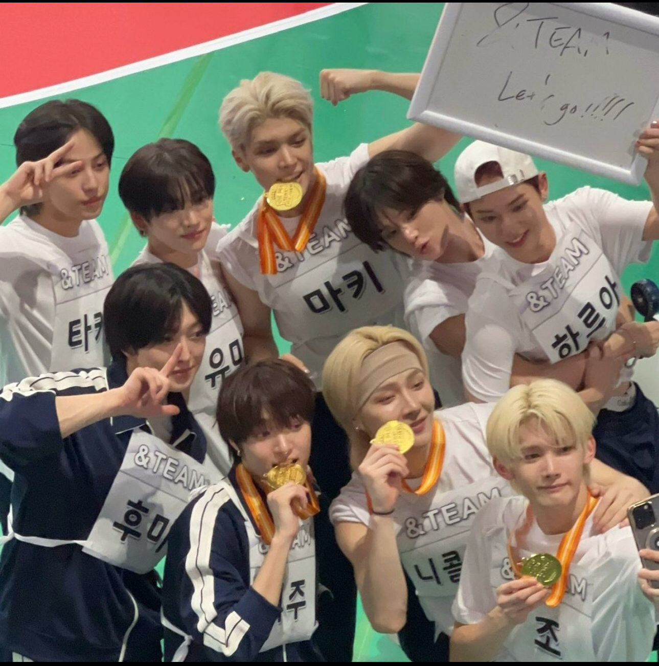 Behind-the-scenes cut of K (&TEAM)