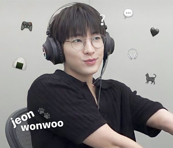 A moment captured by Wonwoo (SEVENTEEN)'s fan